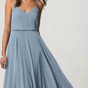 Jenny Yoo Iness Bridesmaid Dress - Bluebell